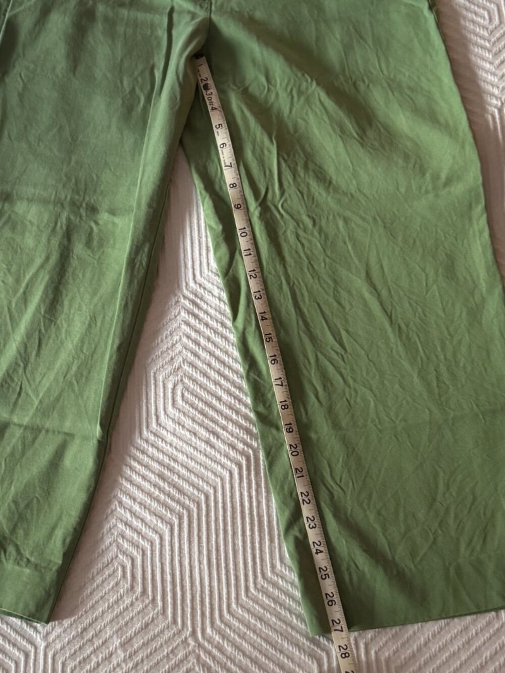 Banana Republic The Everyday Wide-Leg Pant, M Petite, Jungle Fern Green - Picture 7 of 8
